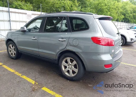 2009 Hyundai Santa Fe Limited z USA, uszkodzony, nr VIN 5NMSH13E79H280107